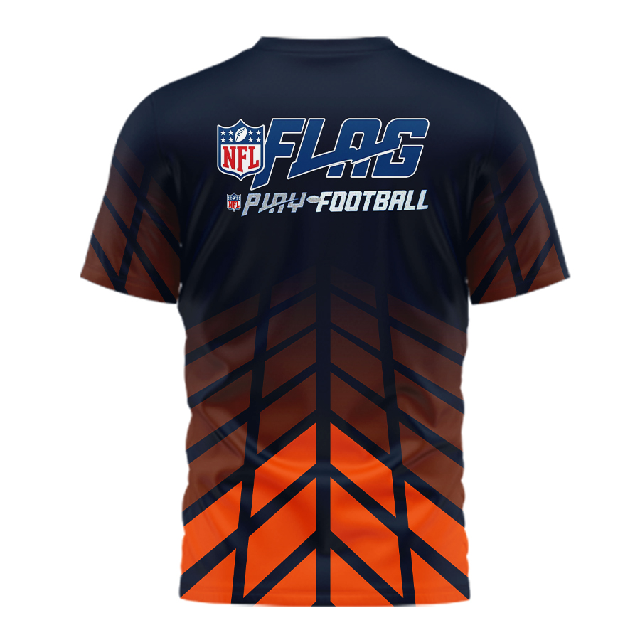 Premium NFL CHI Flag Football T-shirt V1 NMD TTV