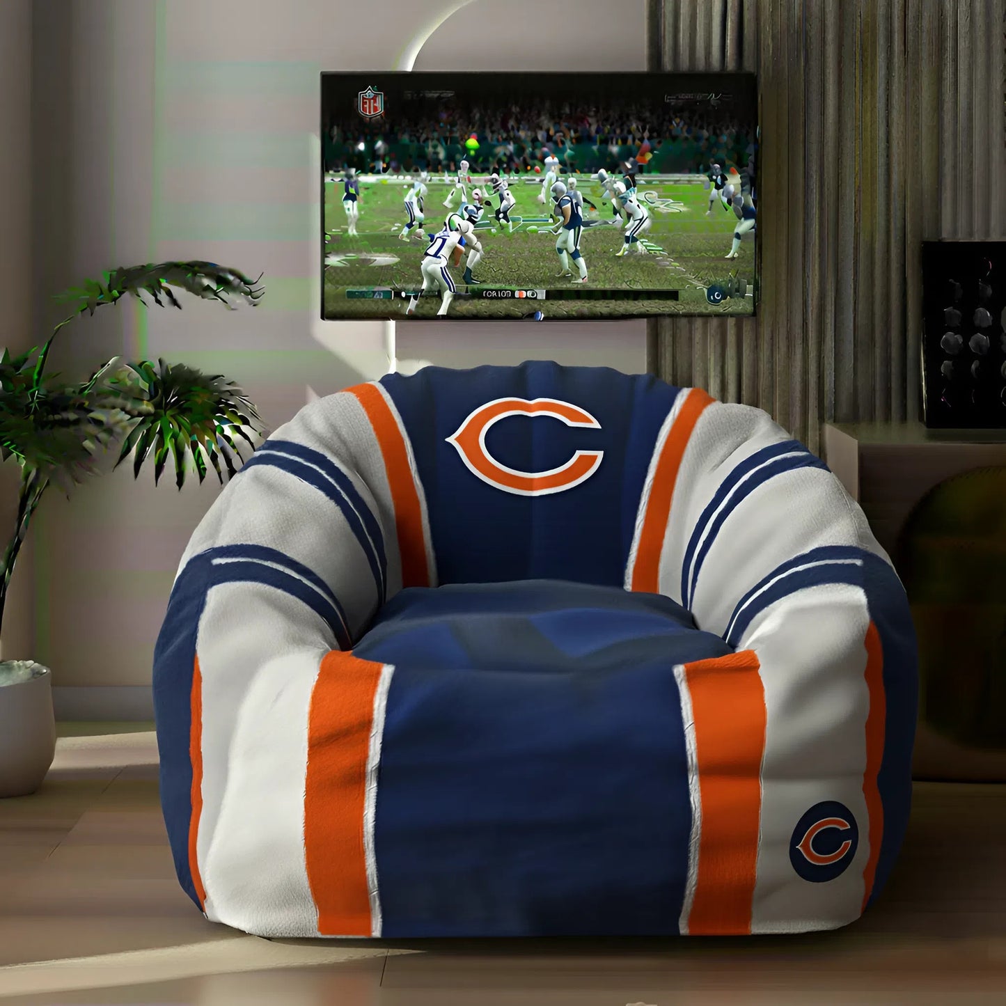 Premium NFL CHI Lazy Sofa Chair V1 NMD NHM
