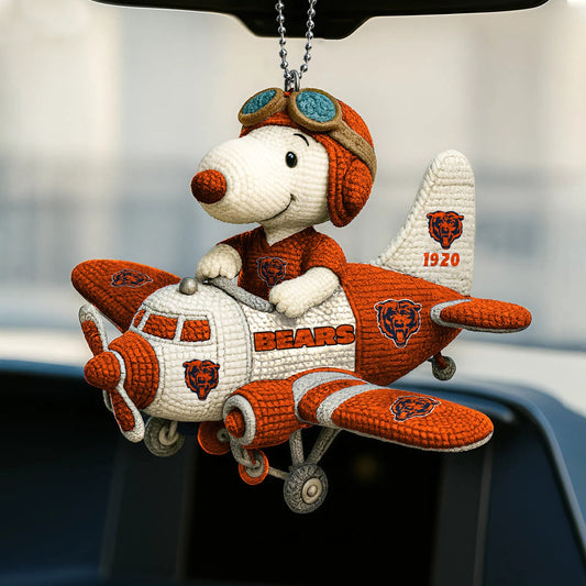 Premium NFL CHI x SNP Knitted Car Ornament V6 NMD NHM