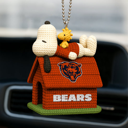 Premium NFL CHI x SNP Knitted Car Ornament V8 NMD NHM