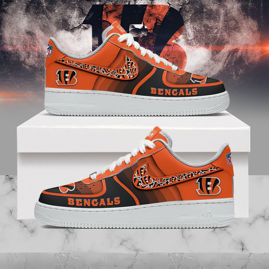 Premium NFL CIN Multicolor AF1 Sneaker V1 NMD25 TTV