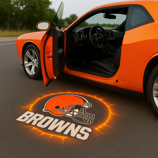 Premium NFL CLE Car Welcome Lights V1 NMD TTV