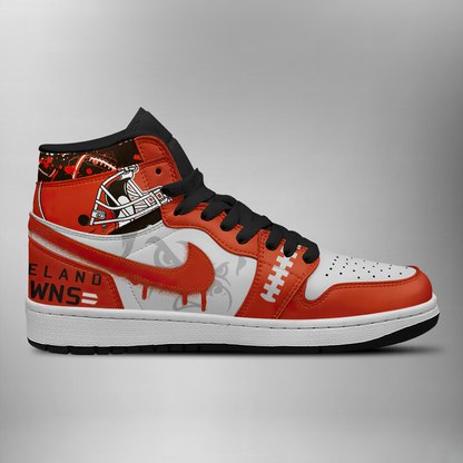 Premium NFL CLE Classic High-Top Sneaker V1 NMD 111125 TTV