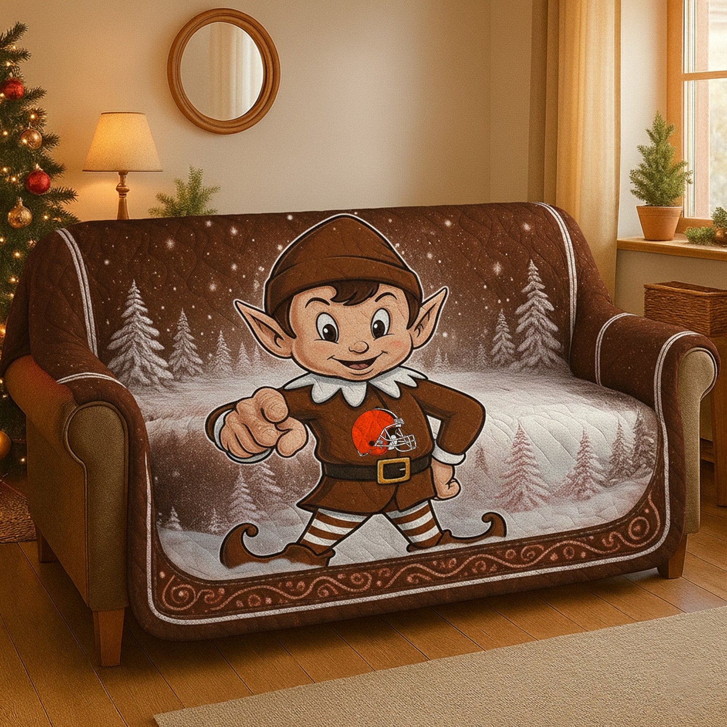 Premium NFL CLE Fleece Blanket V2 NMD NHM