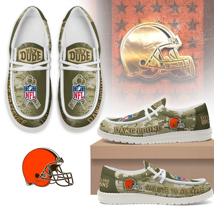Premium NFL CLE Salute to Service Loafer V2 NMD TTV