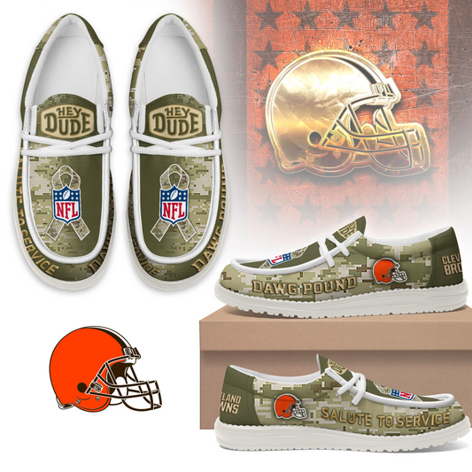 Premium NFL CLE Salute to Service Loafer V2 NMD TTV