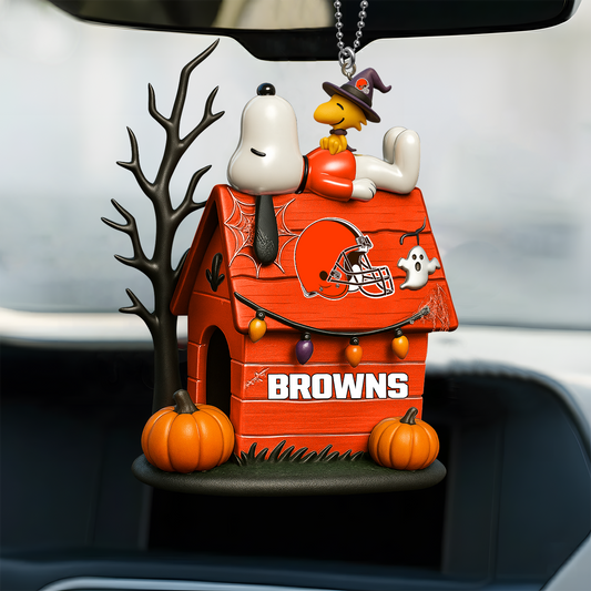 Premium NFL CLE x SNP Car Ornament DatND ThuongNH