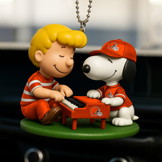 Premium NFL CLE x SNP Car Ornament V7 NMD NHM