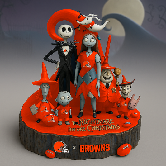 Premium NFL CLE x TNBC Acrylic Plaque V4 NMD TTV