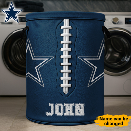 Premium NFL DAL Clothes Hamper HI V1 NMD TTV