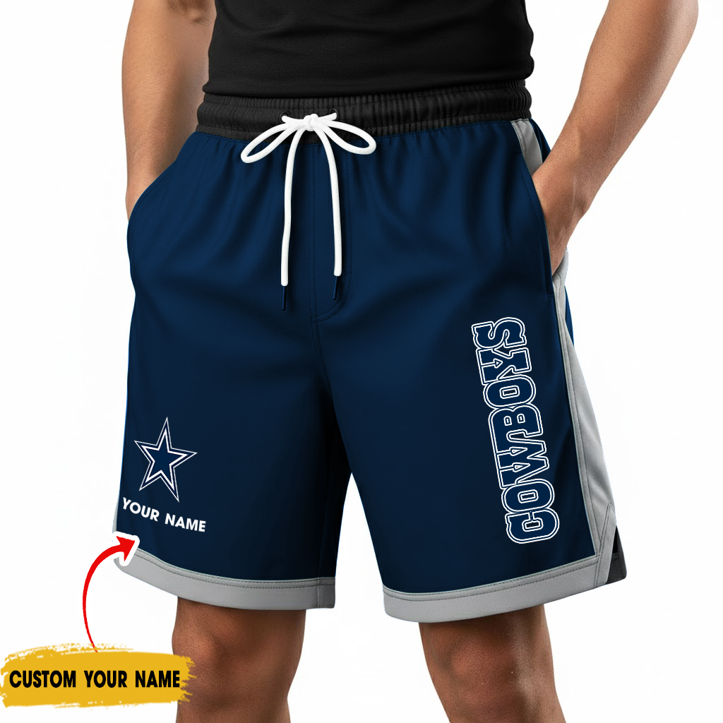 Premium NFL DAL Color-Block Training Shorts Pants V1 NMD TTV