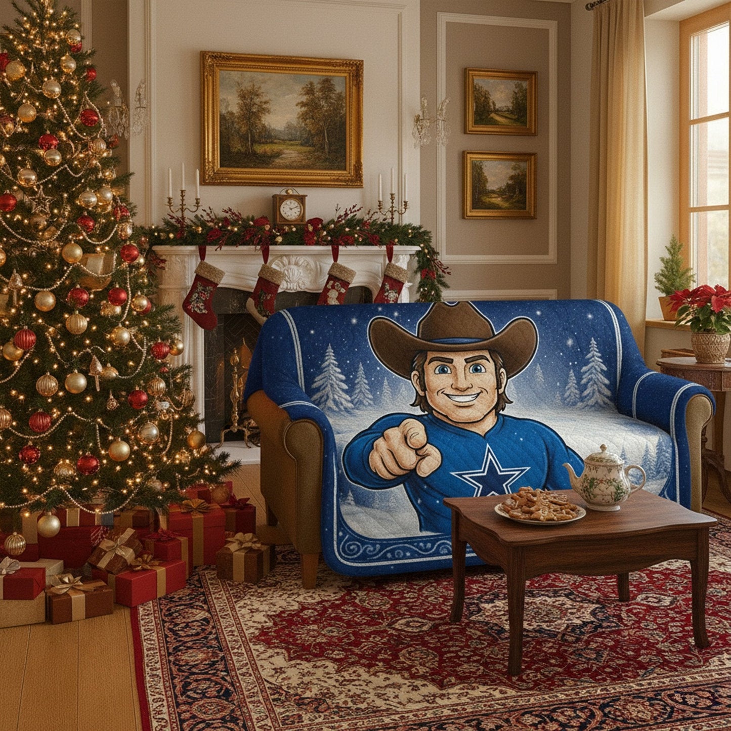 Premium NFL DAL Fleece Blanket V2 NMD NHM