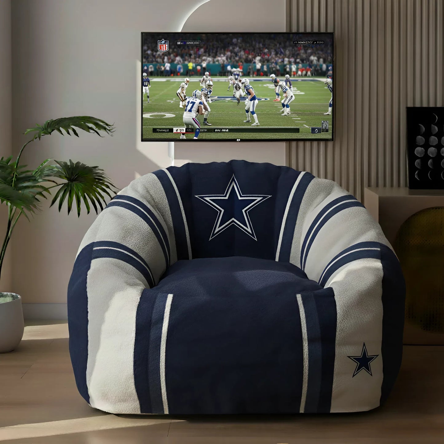 Premium NFL DAL Lazy Sofa Chair V1 NMD NHM