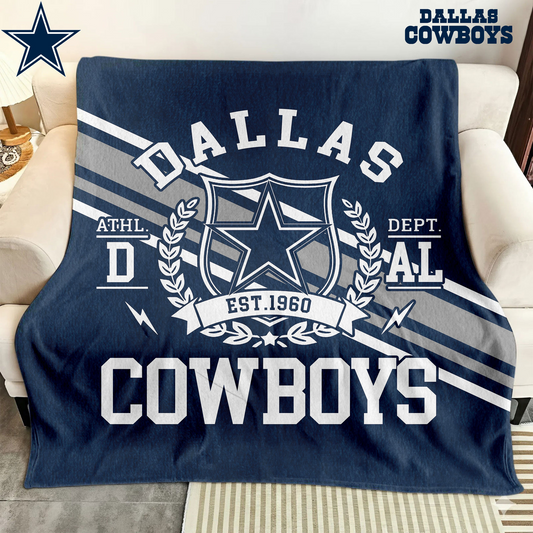 Premium NFL DAL Legacy Fleece Blanket V3 NMD TTV