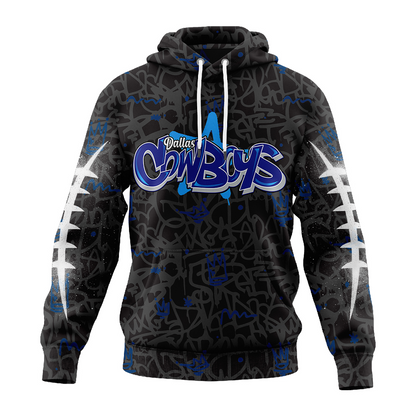 Premium NFL DAL Special Graffiti Hoodie V2 NMD  TTV