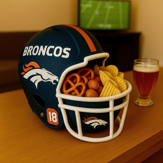 Premium NFL DEN Legacy Football Helmet Snack Bowl V1 NMD TTV