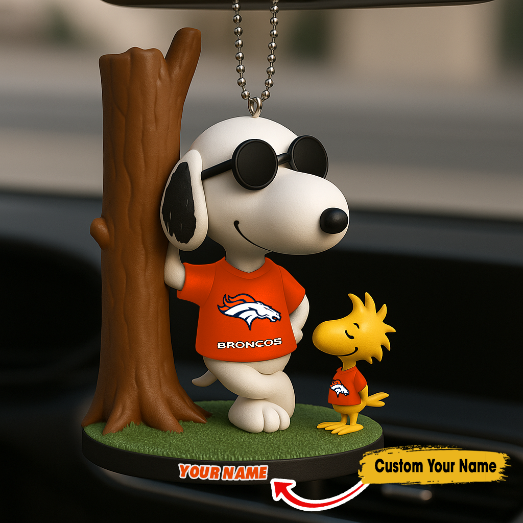 Premium NFL DEN x SNP Car Ornament V5 NMD  TTV