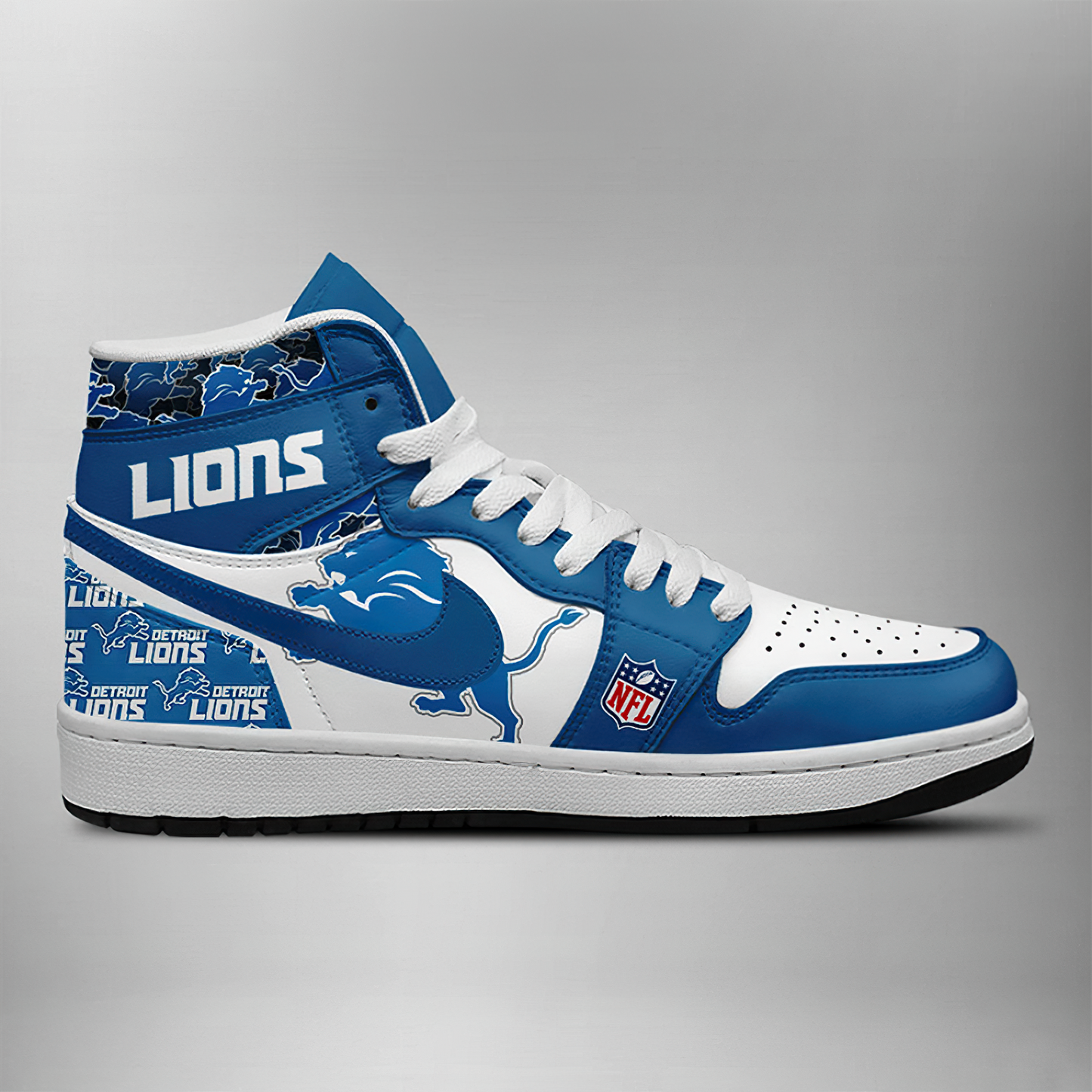 Premium NFL DET Classic High-Top Sneaker V1 NMD 111125 TTV