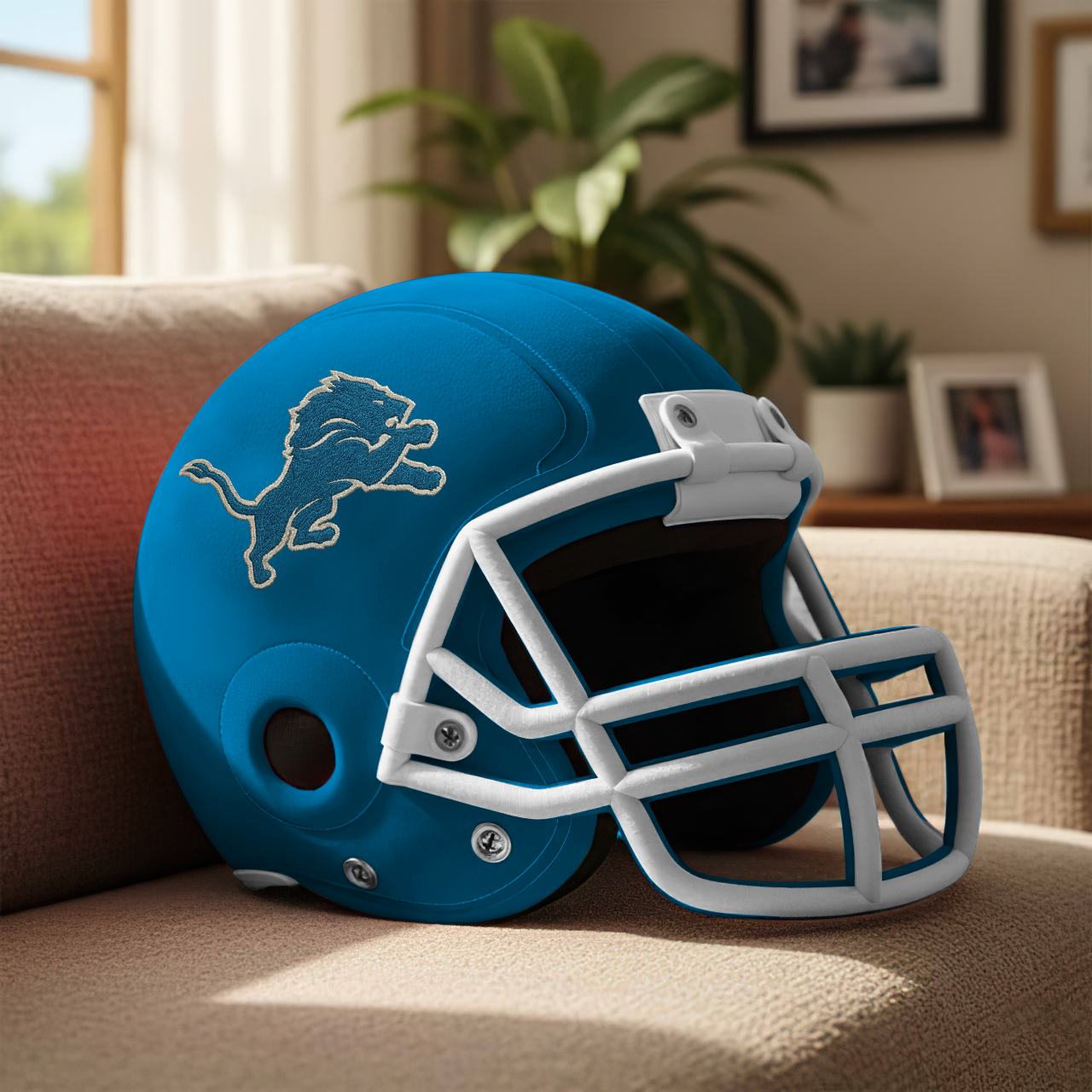 Premium NFL DET Plush Pillow V1 NMD TTV