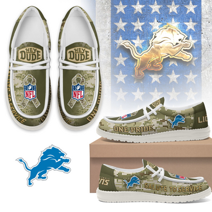 Premium NFL DET Salute to Service Loafer V2 NMD TTV