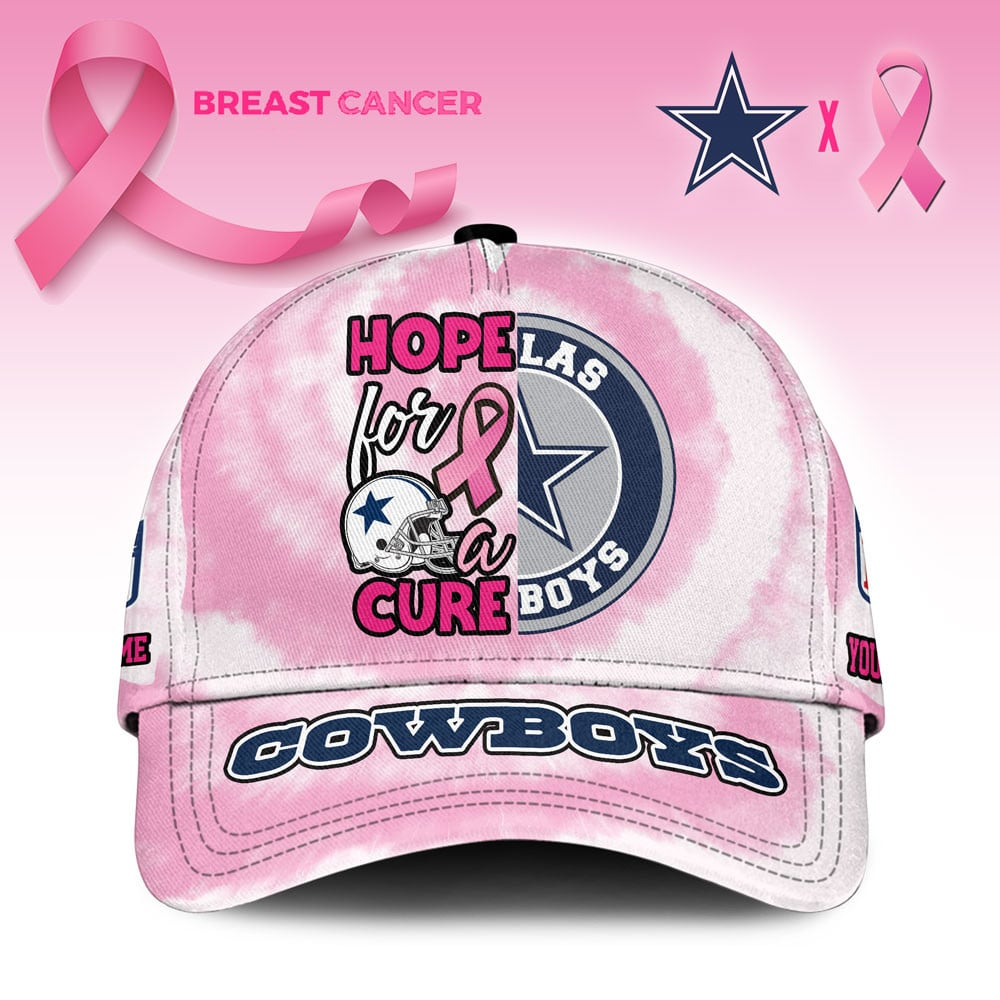 Premium NFL DLCB Breast Cancer Awareness Cap V13 NMD 030925 TTV 1