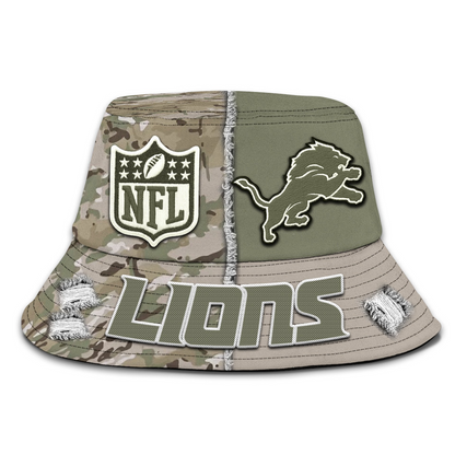 Premium NFL DTLN Salute To Service Bucket Hat NMD  TTV