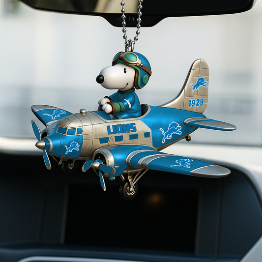 Premium NFL DET x SNP Car Ornament V1 NMD TTV