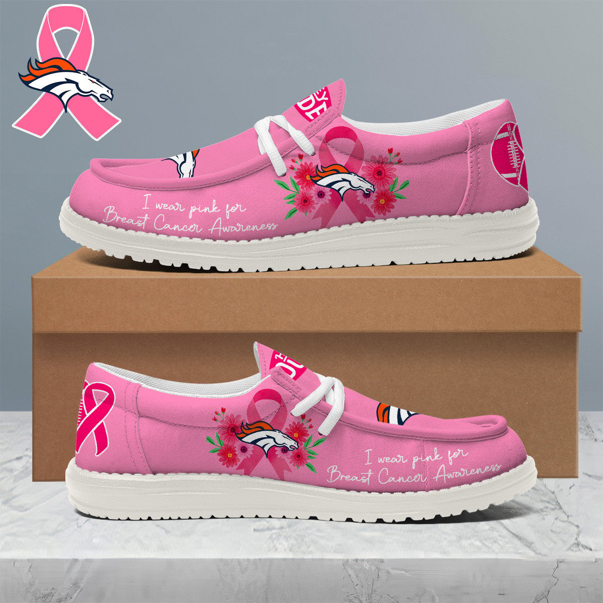 Premium NFL DVBC Breast Cancer Loafer Shoes V1 NMD 030925 TTV