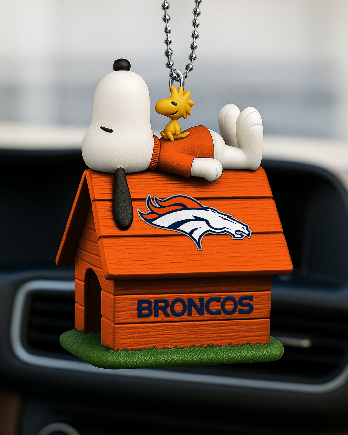 Premium NFL DEN x SNP Car Ornament V2 NMD NHM