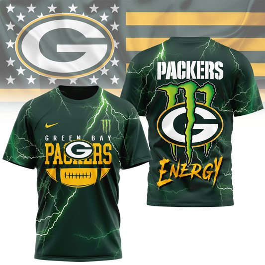 Premium NFL GB  x Monster Energy T-shirt V1 NMD TTV