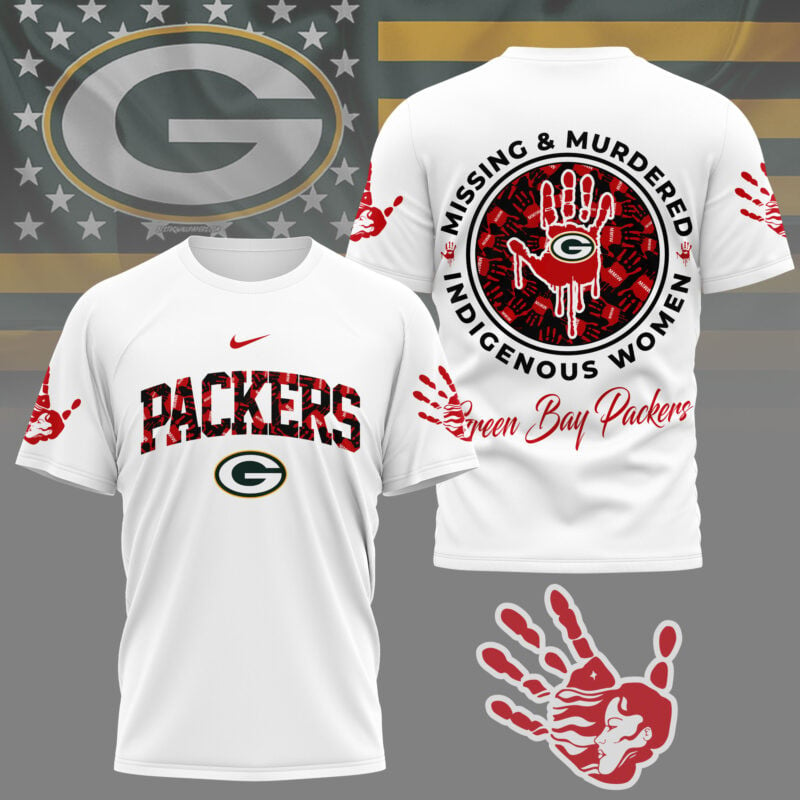 Premium NFL GB MMIW Awareness Shirt V1 NMD TTV