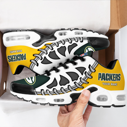 Premium NFL GB Spine Rush Air Max Sneaker V4 NMD  TTV