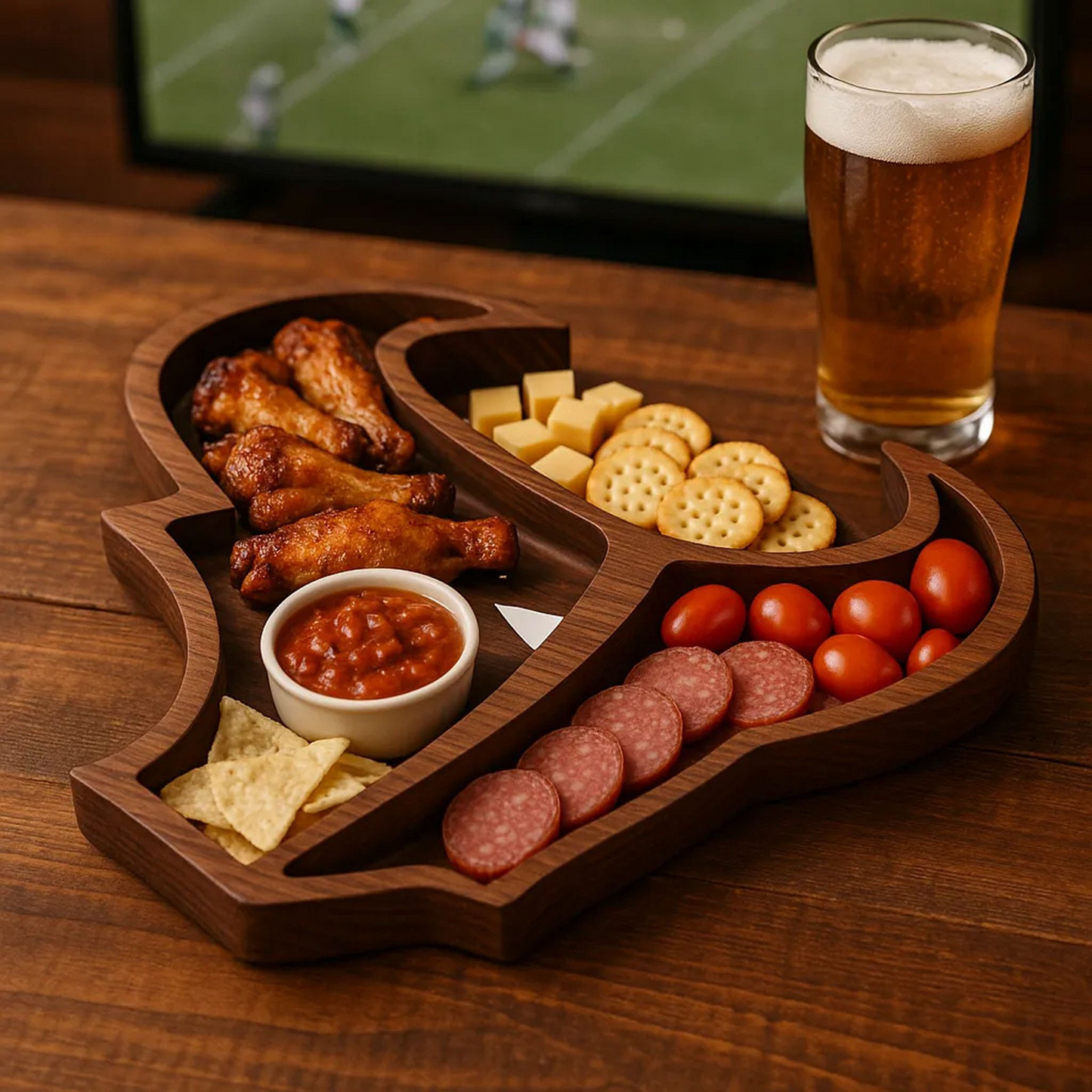 Premium NFL HOU Game Day Platter V1 NMD TTV