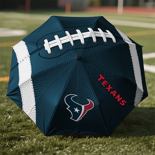 Premium NFL HOU Open Folding Umbrella V1 NMD TTV