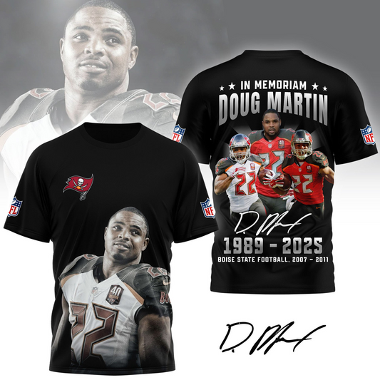 Premium NFL In Memory Of Doug Martin T-Shirt  V7 NMD TTV
