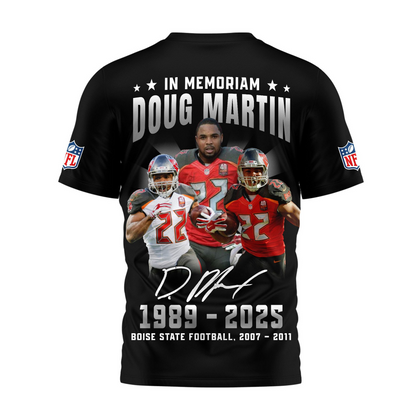 Premium NFL In Memory Of Doug Martin T-Shirt  V7 NMD TTV