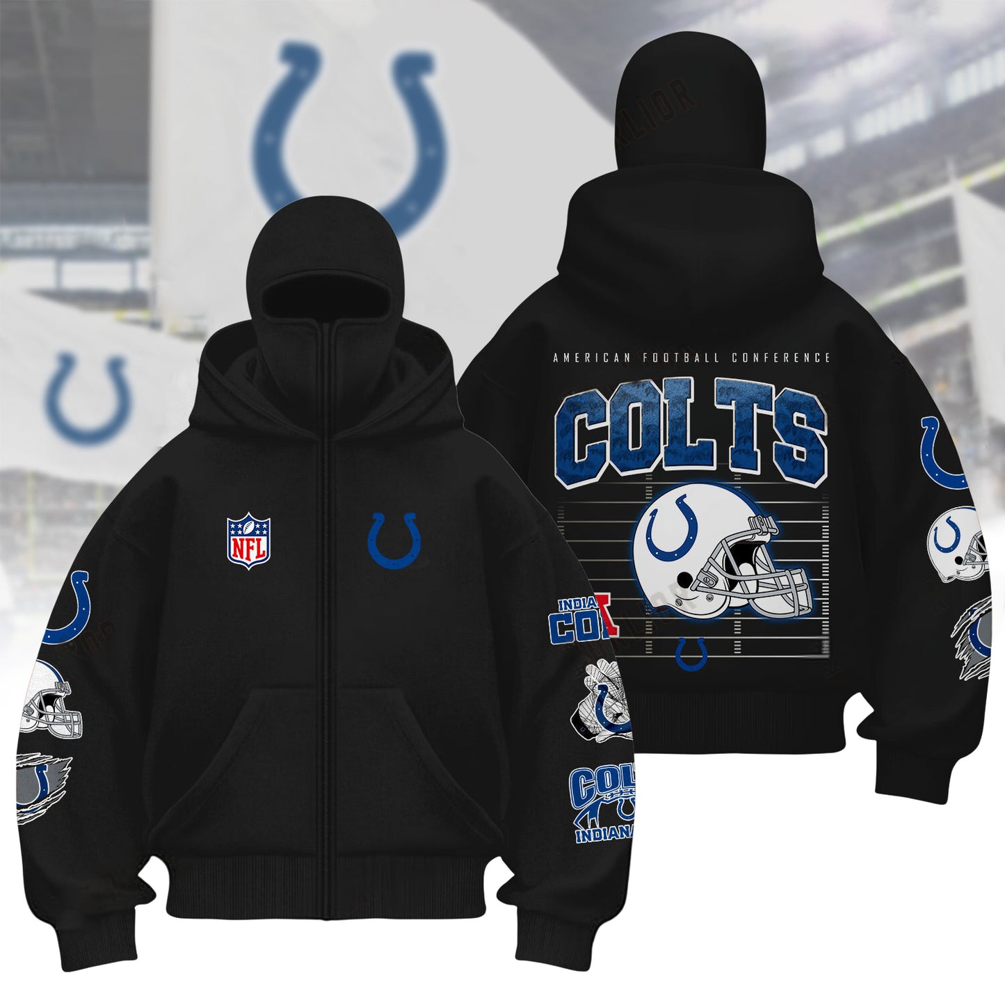 Premium NFL IND Hoodie Balaclava V1 NMD NHM