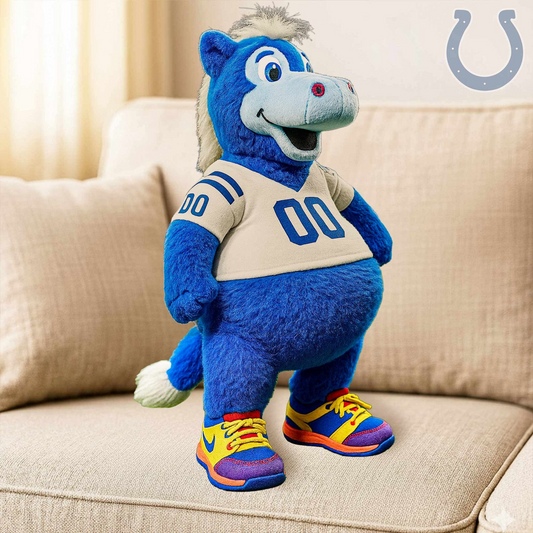 Premium NFL IND Mascot Plush Pillow V1 NMD 151125 TTV