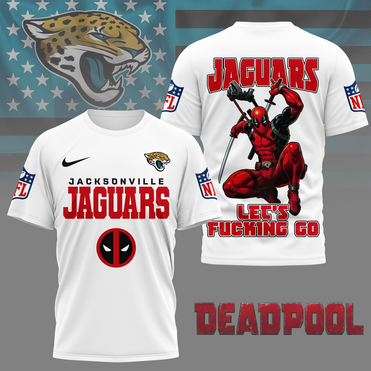 Premium NFL JAC x DP T-shirt V1 NMD TTV