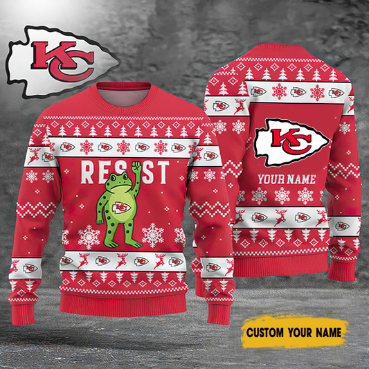 Premium NFL KC Ugly Sweater V1 NMD TTV