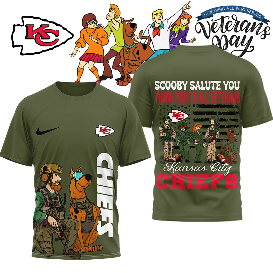 Premium NFL KC x SCO Salute Veterans T-shirt V15 NMD NHM