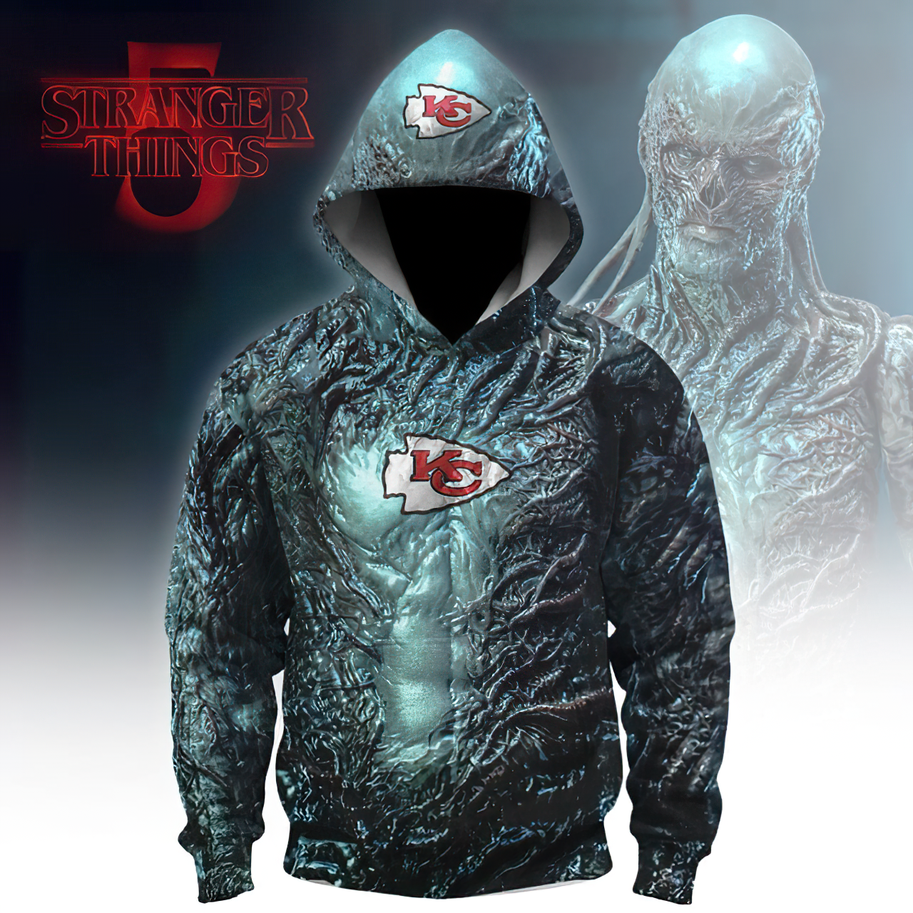 Premium NFL KC x STT Crossover Hoodie V1 NMD TTV