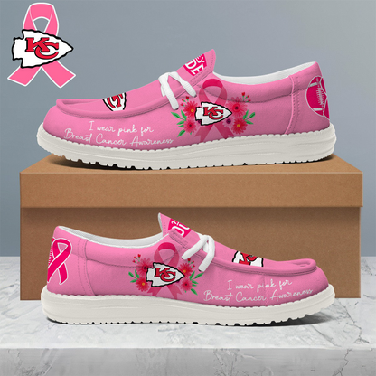 Premium NFL KCC Breast Cancer Loafer Shoes V1 NMD 030925 TTV