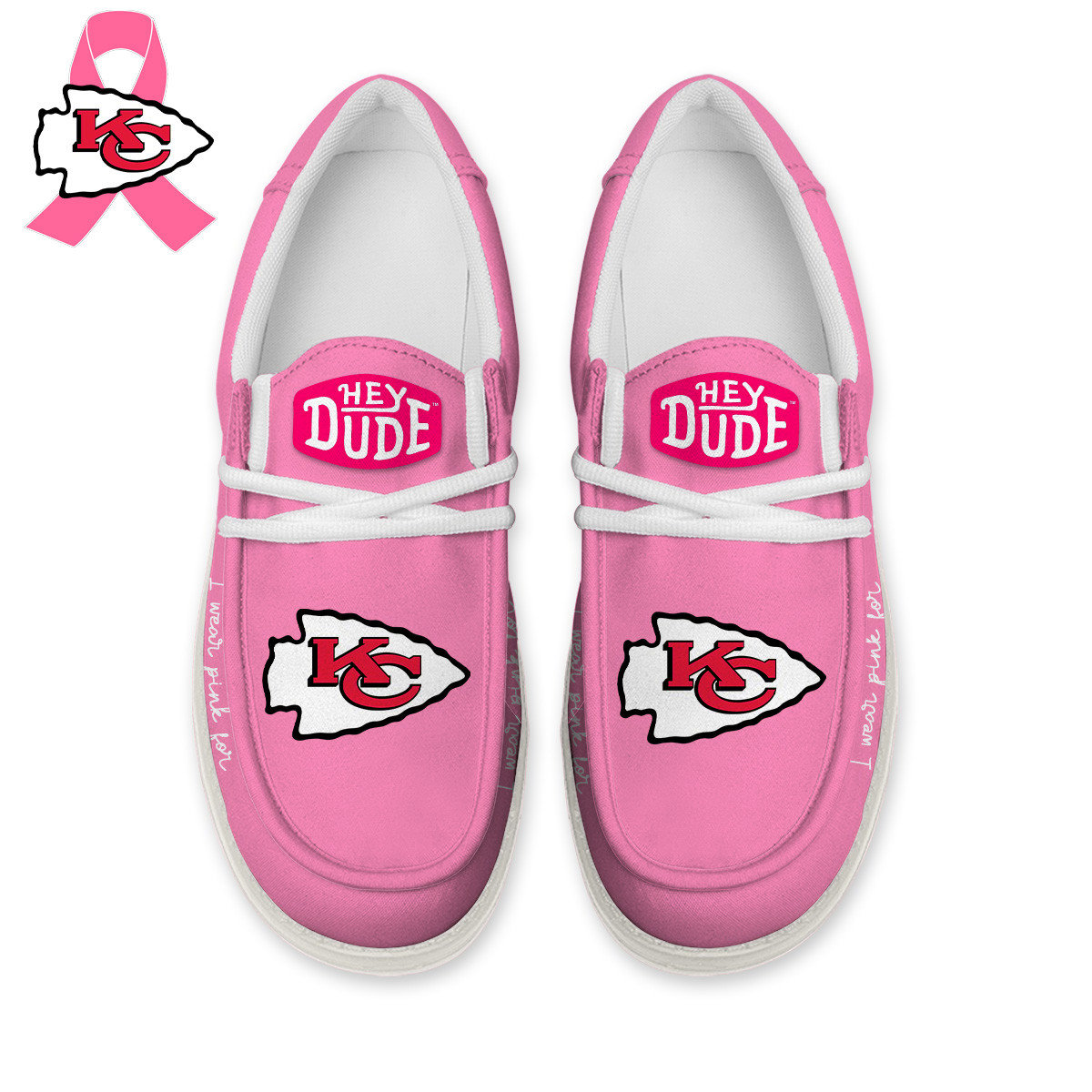 Premium NFL KCC Breast Cancer Loafer Shoes V1 NMD 030925 TTV