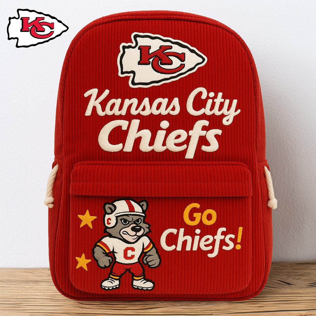 Premium NFL KCC Corduroy Backpack V1 NMD TTV