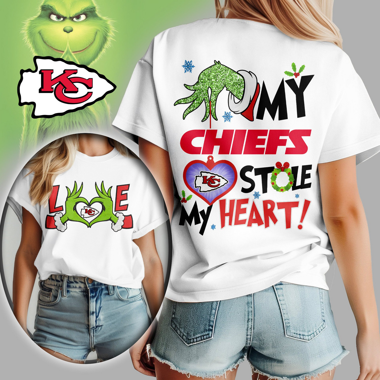 Premium NFL KCC Grinch T-shirt V13 NMD 030925 TTV
