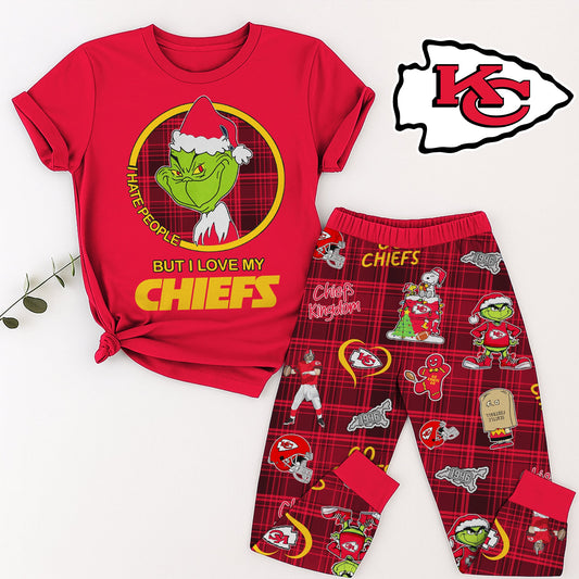 Premium NFL KCC Pajamas Set V1 NMD NHM