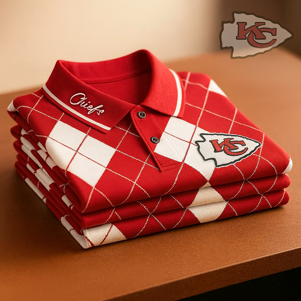 Premium NFL KCC Polo Shirt V10 NMD  TTV