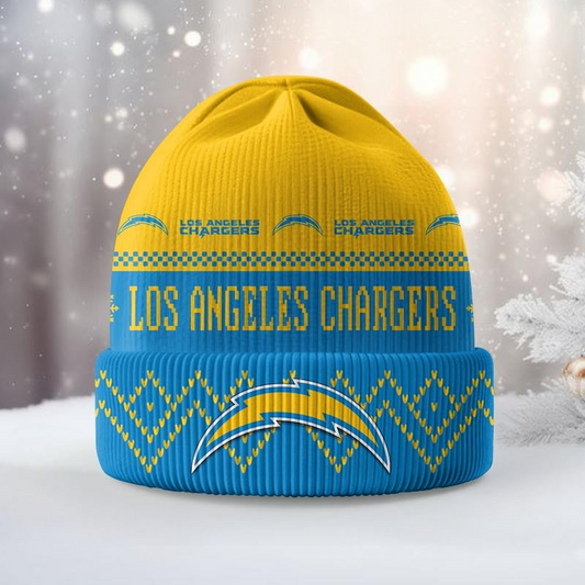 Premium NFL LAC Beanie Hat V1 NMD TTV