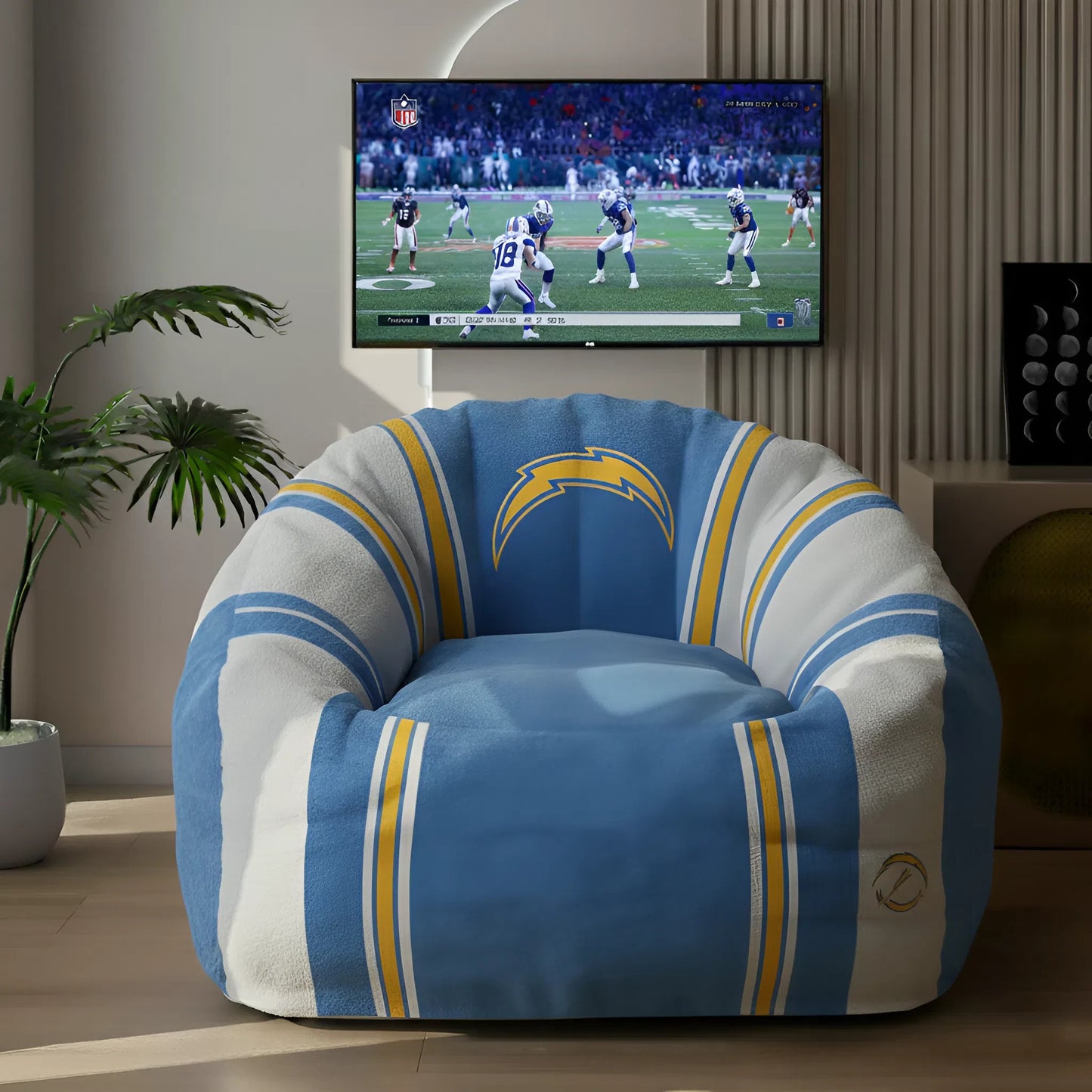 Premium NFL LAC Lazy Sofa Chair V1 NMD NHM